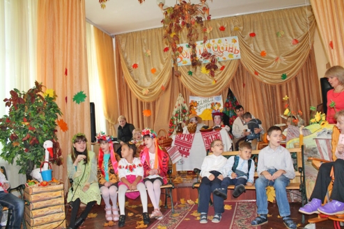 У жовтні традиційно проводиться свято осені для дітей, хворих на ДЦП у терцентрі соціального обслуговування населення Солом’янського району