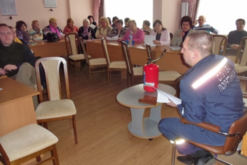 Відбулась зустріч рятувальників Солом'янського району з представниками закладів культури району