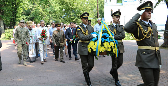 У Солом’янському районі вшанували пам’ять жертв війни