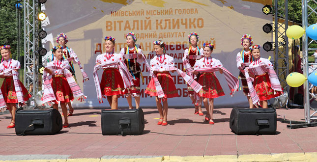 Святкові заходи до 27-ї річниці Незалежності України в парку «Орлятко»